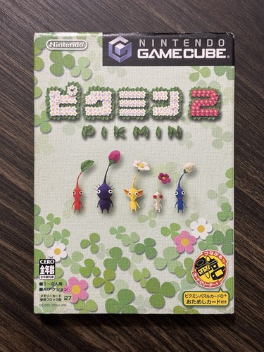 Pikmin nintendo gamecube cib - pikmin,